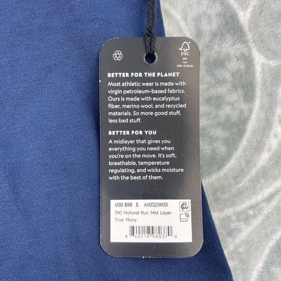 Women's Allbirds Performance Quarter Zip - Picture 6 of 6